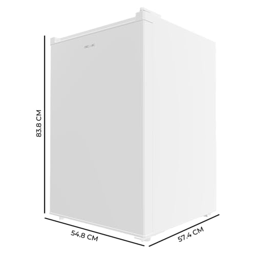 Detalle 2 de Cecotec Congelador Vertical Sobremesa 97 L Bolero CoolMarket TF 97 White. Compacto, 3 cajones y puerta reversible