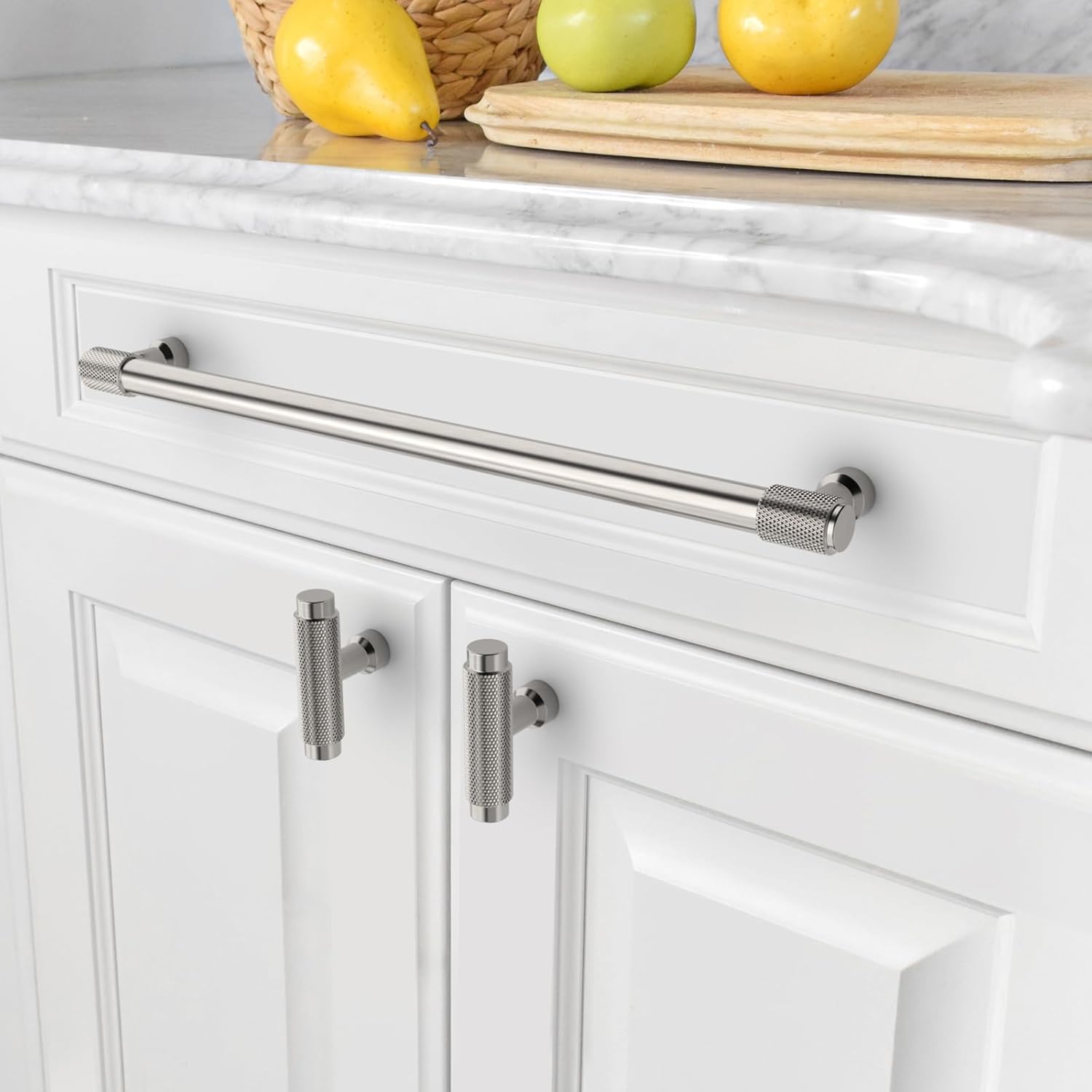 Thumbnail 4 de Amerdeco 10 Pack Brushed Satin Nickel Cabinet Pulls 254mm