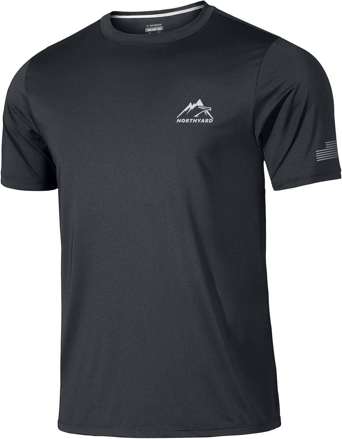 Detalle de NORTHYARD Men's UPF 50+ Sun Protection Short Sleeve Rash Guard