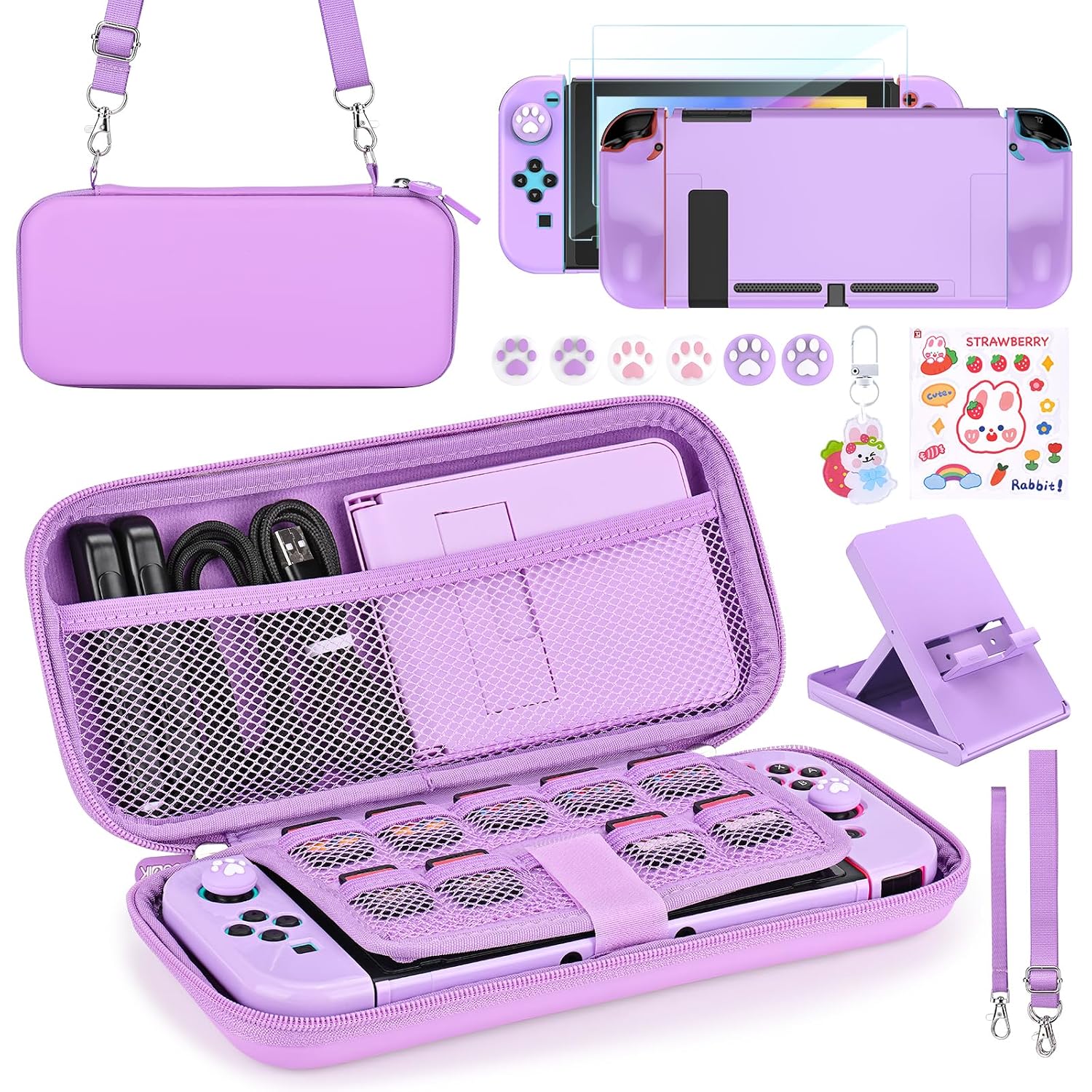 Detalle de Younik Switch Accessories 17-in-1 Purple