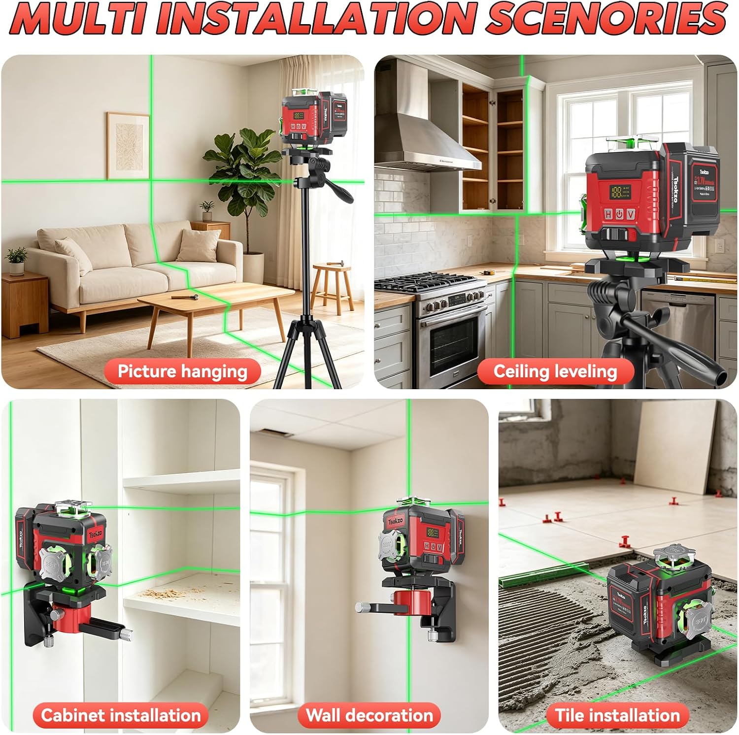 Thumbnail 6 de Laser Level with 4x360° Lines