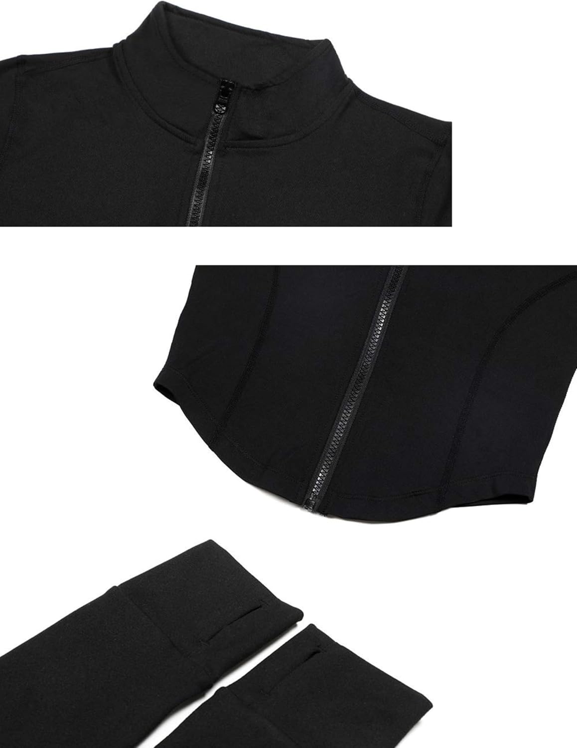 Thumbnail 2 de Lviefent Women's Lightweight Full Zip Running Track Jacket with Thumb Holes
