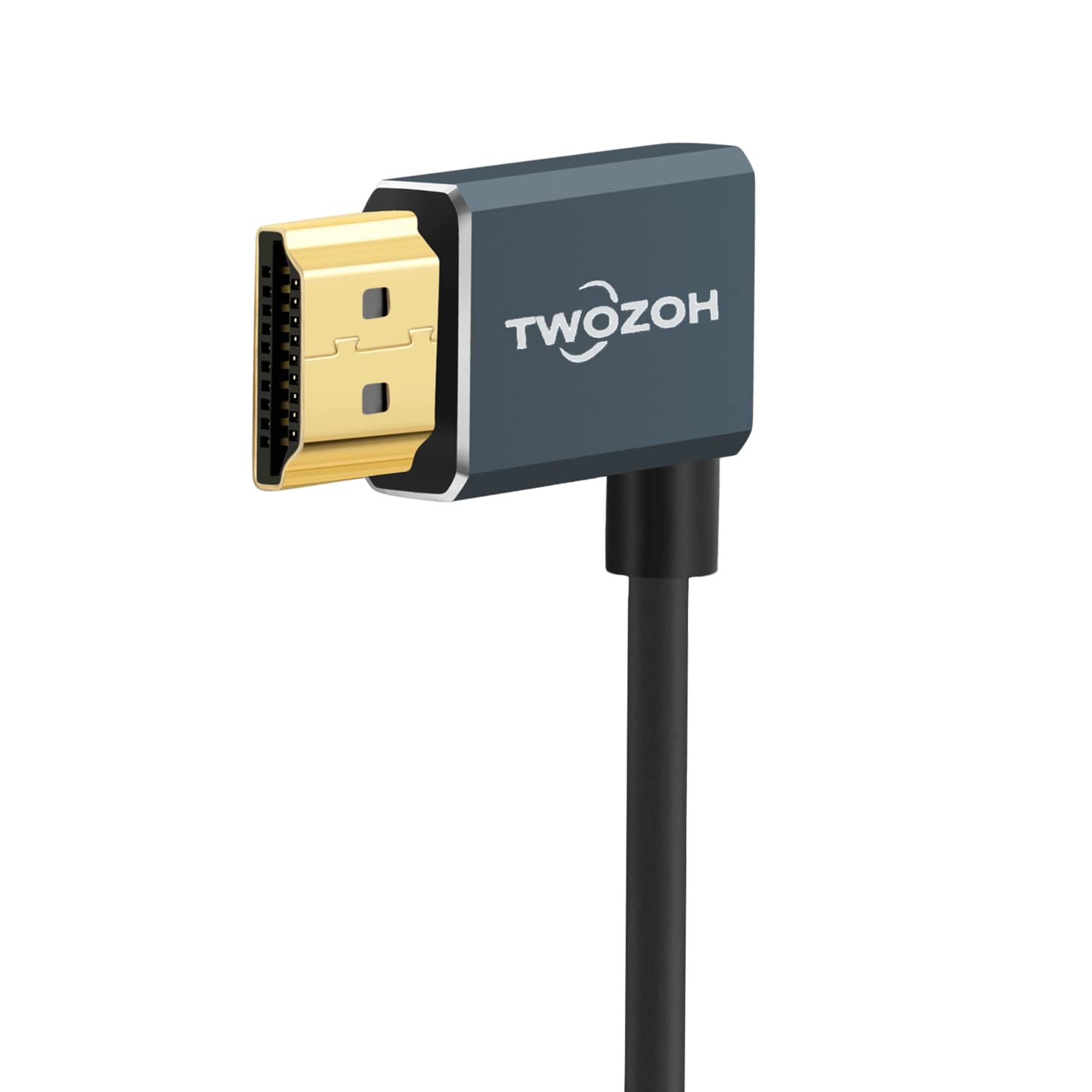 Thumbnail 3 de Twozoh Flexible HDMI Cable Left Angled 90° 3M — Ultra-thin, 4K@60Hz