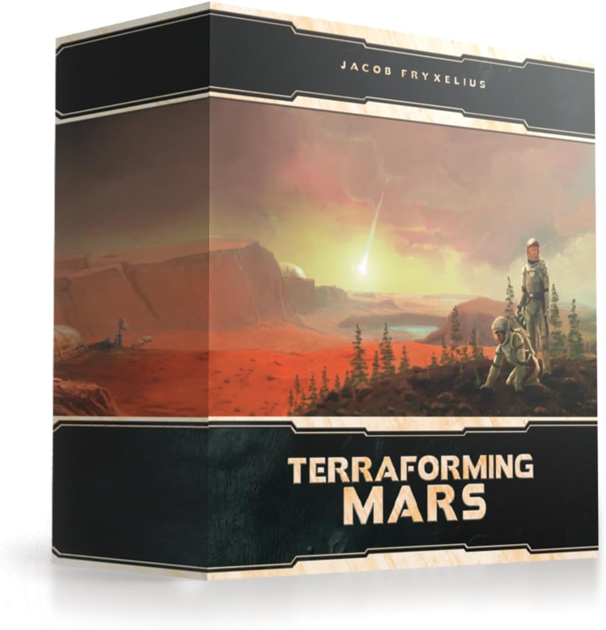Ghenos Games Terraforming Mars Big Box con tessere 3D e organizer per espansioni