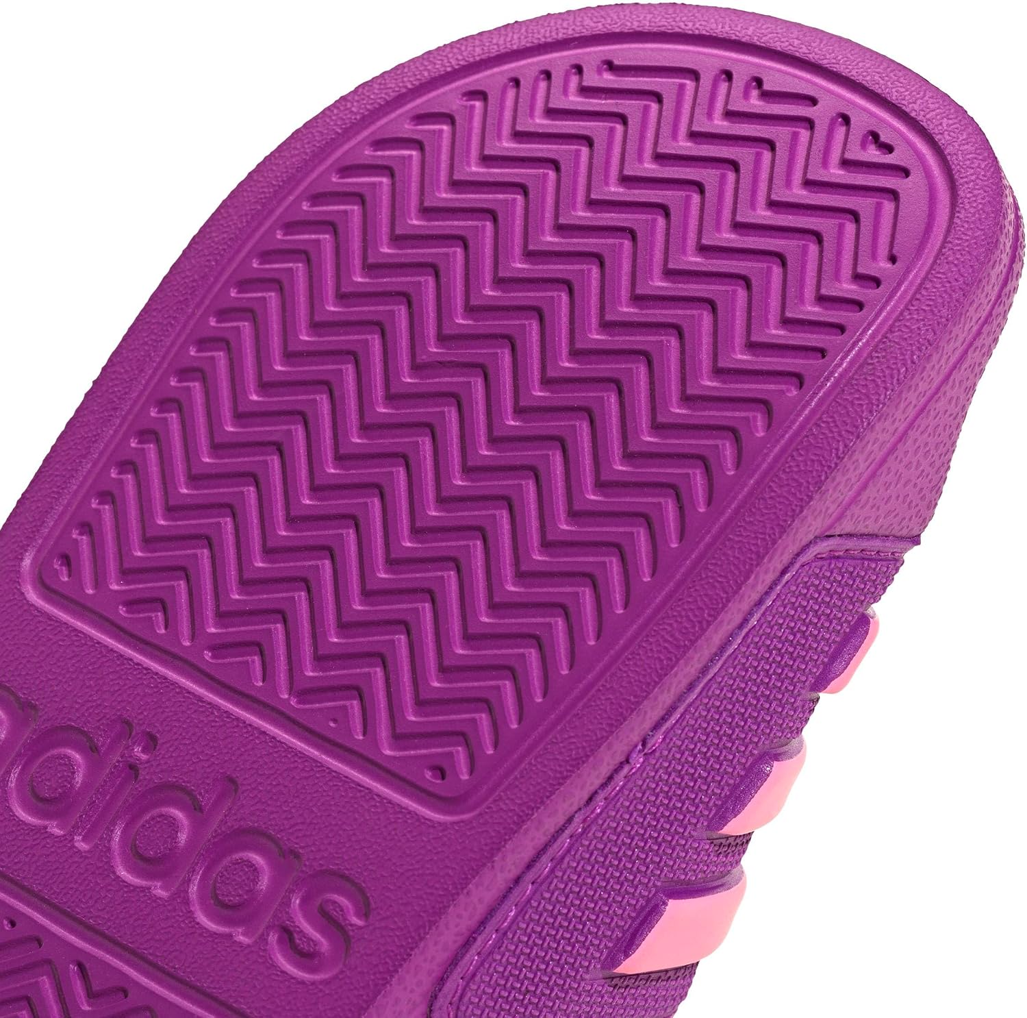 Thumbnail 1 de adidas Adilette Shower Slides Unisex – Purple Burst/Bliss Pink (EU 30,5)
