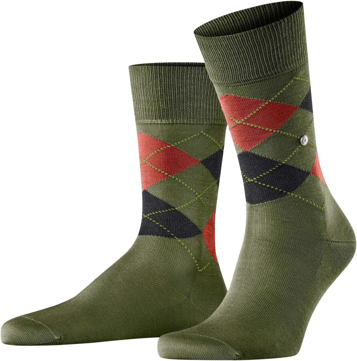 Thumbnail 6 de Burlington homme Manchester chaussettes respirantes durables en coton biologique (lot : 1 paire) motif fantaisie