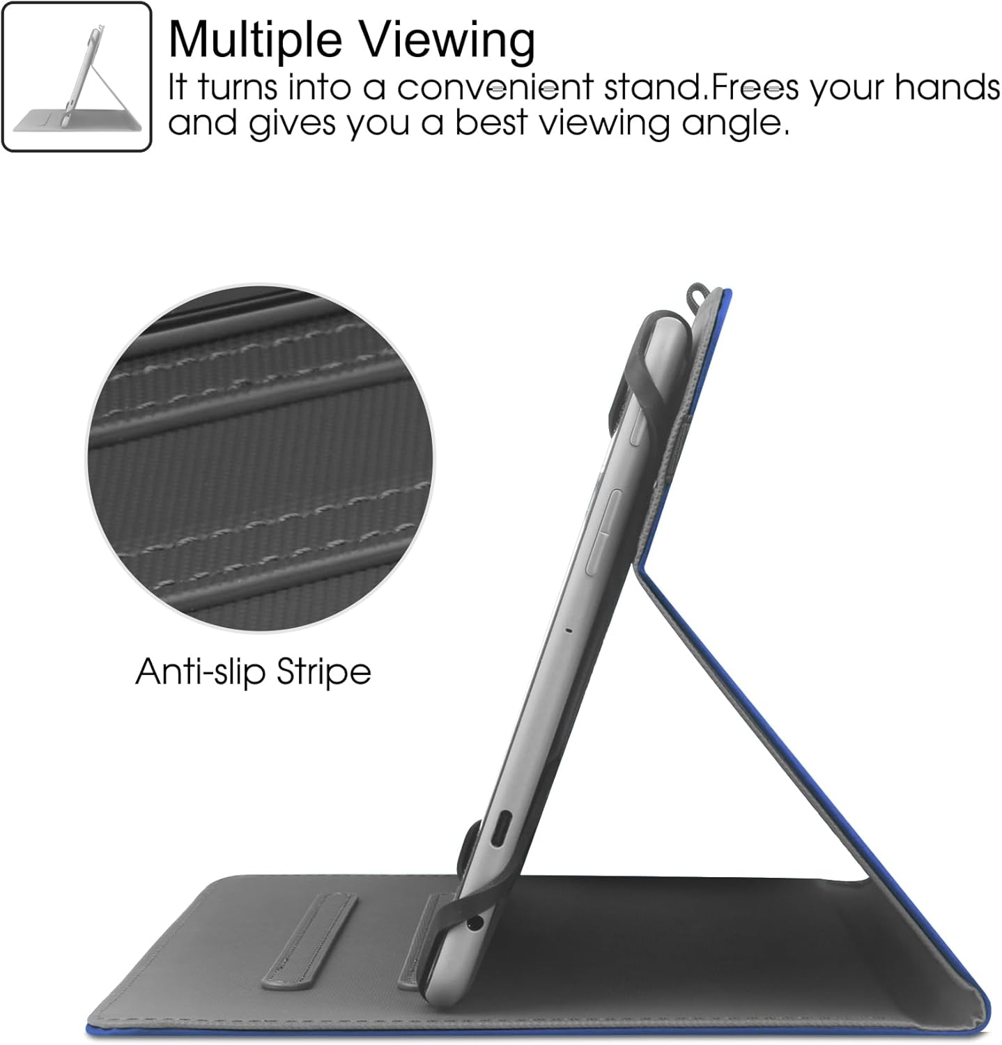 Thumbnail 3 de HGWALP Universal 9–11 inch Tablet Case with Stand and Elastic Band