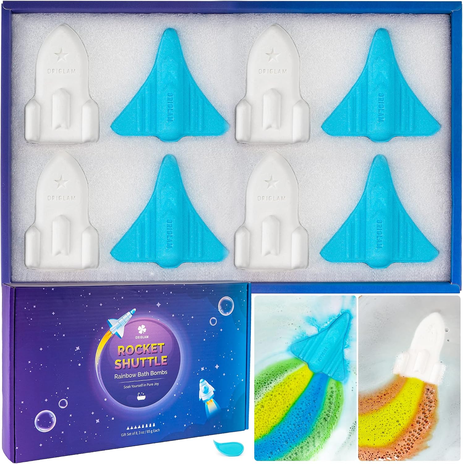 Thumbnail 6 de ORIGLAM Kids Bath Bombs 85g×2