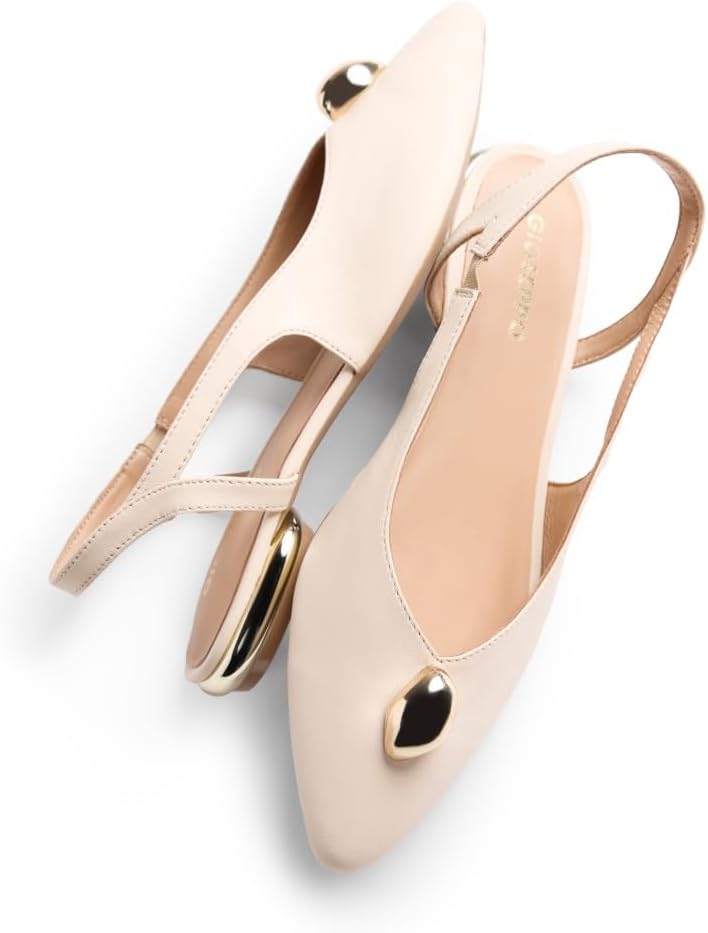 Detalle 2 de GIOSEPPO Femme Muhuru Chaussure Baby: mules en cuir délicates au design féminin