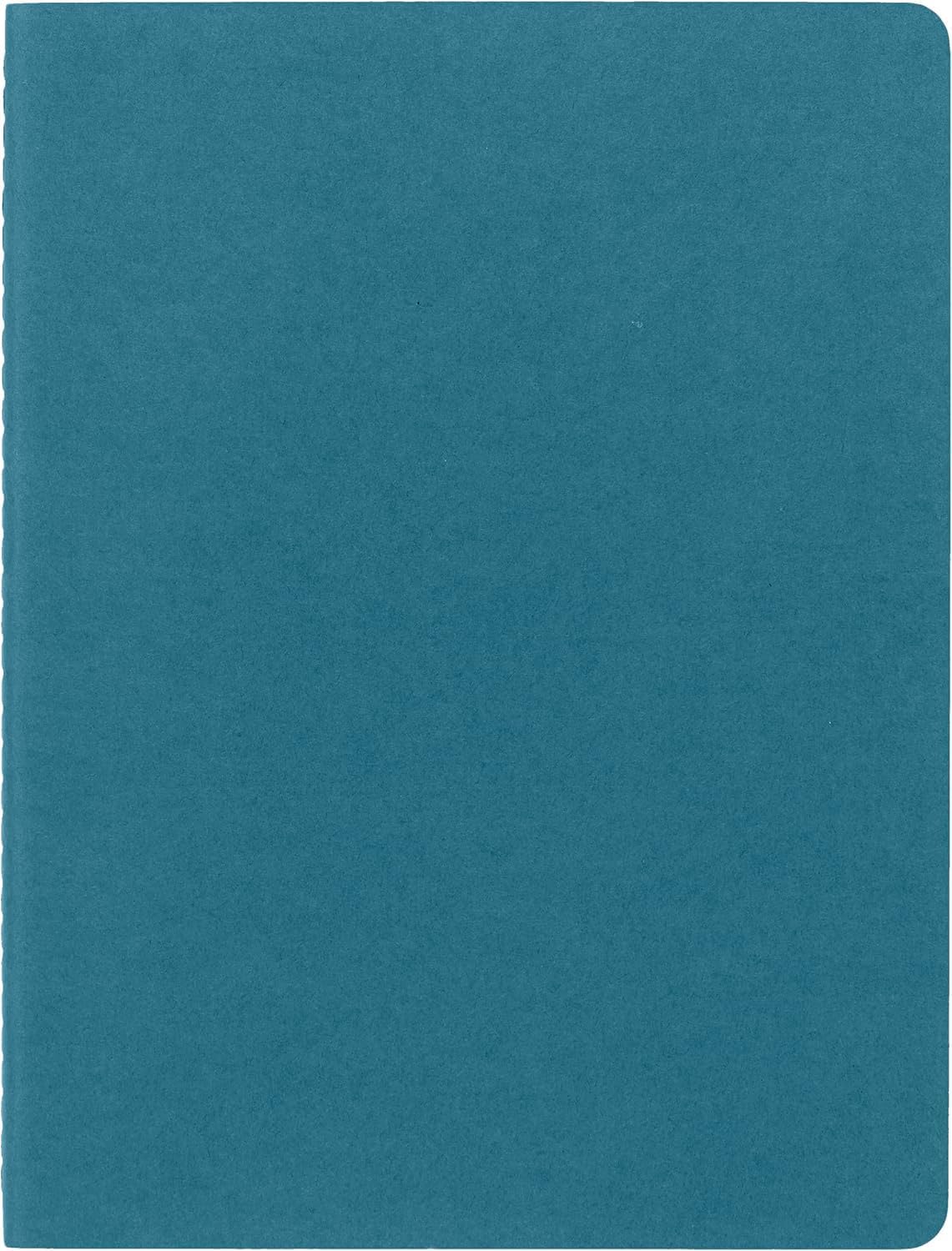 Thumbnail 1 de Moleskine Cahier Journal Set (3 Notebooks) – Extra Large 19 x 25 cm, Brisk Blue, Plain Pages