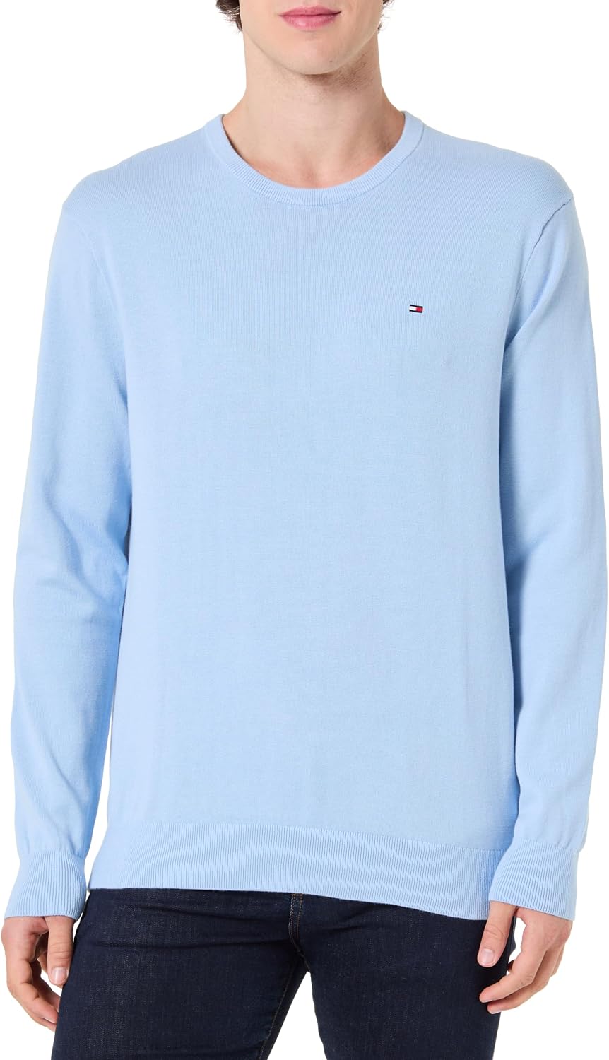 Detalle de Tommy Hilfiger Pullover Essential Cotton Scollo Rotondo