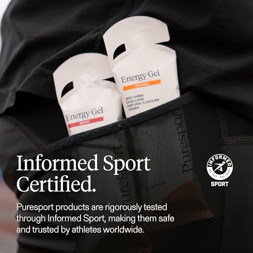Thumbnail 6 de Puresport Fast-Release DualCarb Energy Gels Variety Pack, 12 Gels