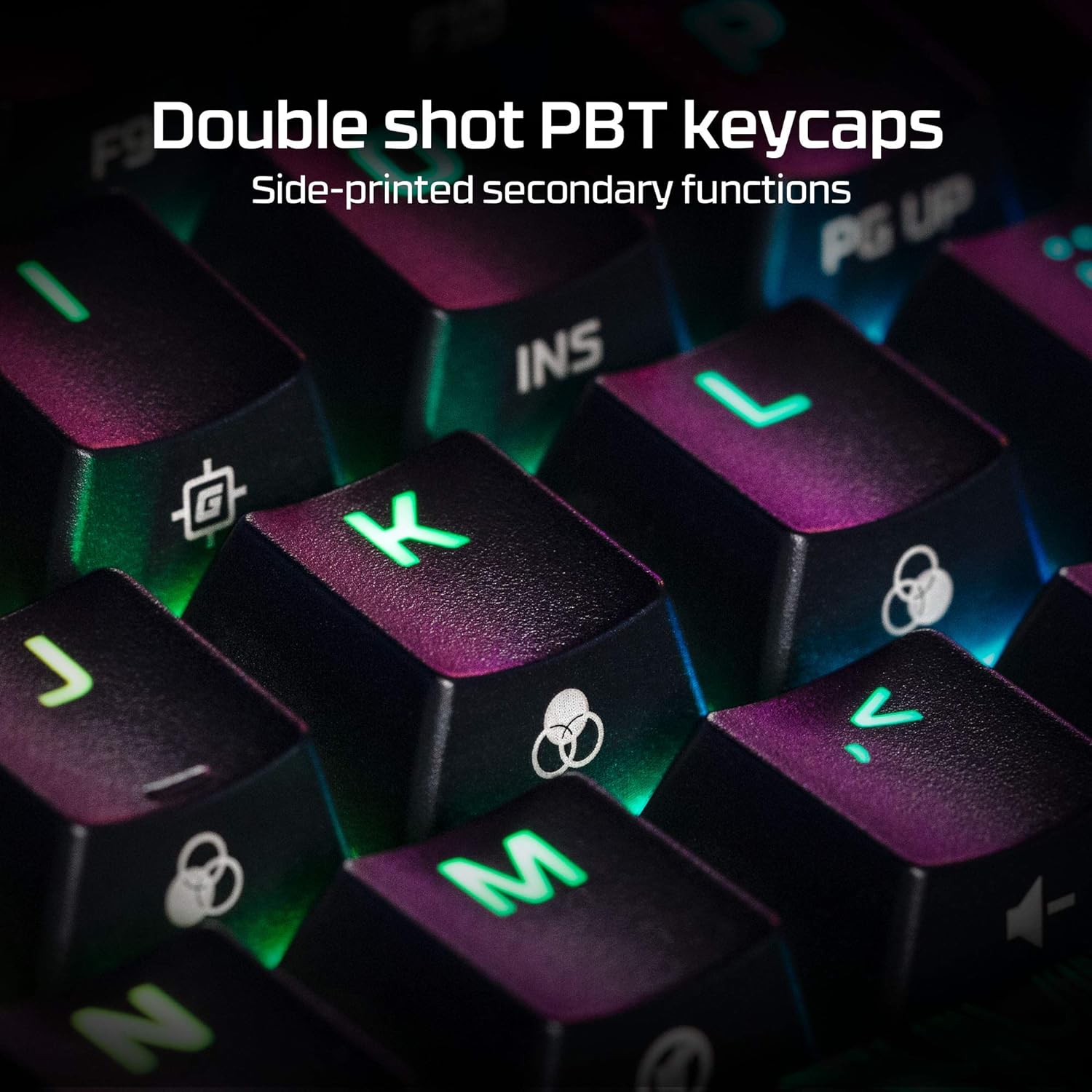Detalle 1 de HyperX Alloy Origins 60 HKBO1S-RB-US/G Mechanical Gaming Keyboard, RGB