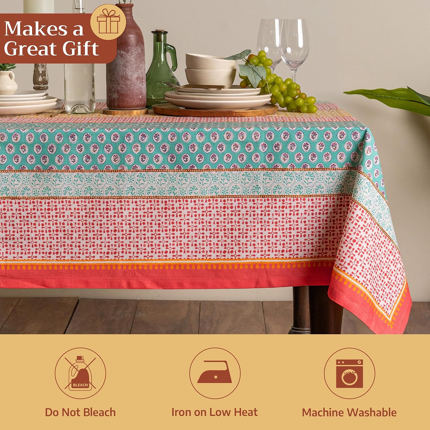 Thumbnail 4 de Maison d' Hermine 60x90 Cotton Tablecloth