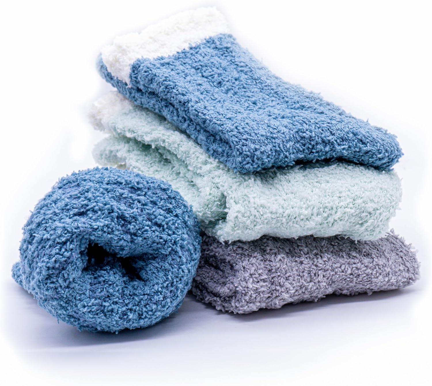 Thumbnail 6 de Netrox – Chaussettes douillettes femme, 6 paires, taille 36–42, pelucheuses pour l’intérieur et l’hiver