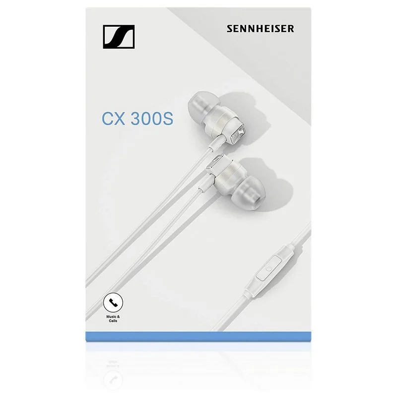 Thumbnail 2 de Sennheiser CX 300S Auriculares blancos con micrófono y control remoto
