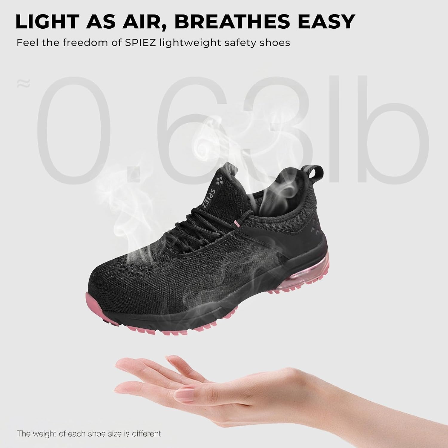 Detalle de SPIEZ composite toe safety shoes UK
