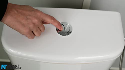 Detalle de Ensemble chasse d'eau complet - Mécanisme double chasse 3/6 litres avec robinet flotteur latéral | NT NOYON & THIEBAULT