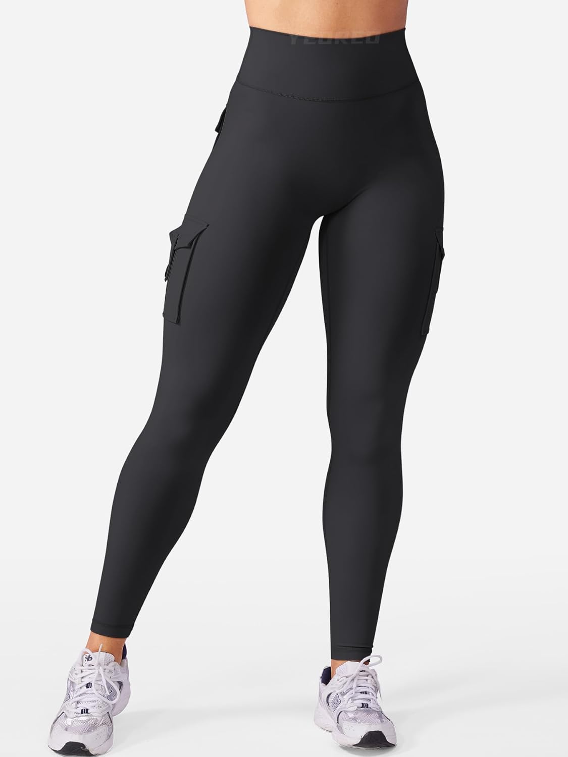 Thumbnail 1 de YEOREO CoreFlex Sports Leggings for Women with Pockets – High Waist, Scrunch Back, Seamless Push Up