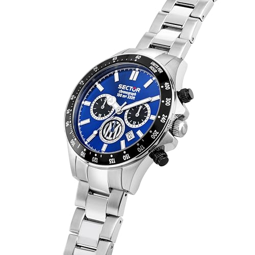 Detalle de Sector No Limits Orologio Uomo Inter Special Edition R3273661052 – Cronografo 43 mm