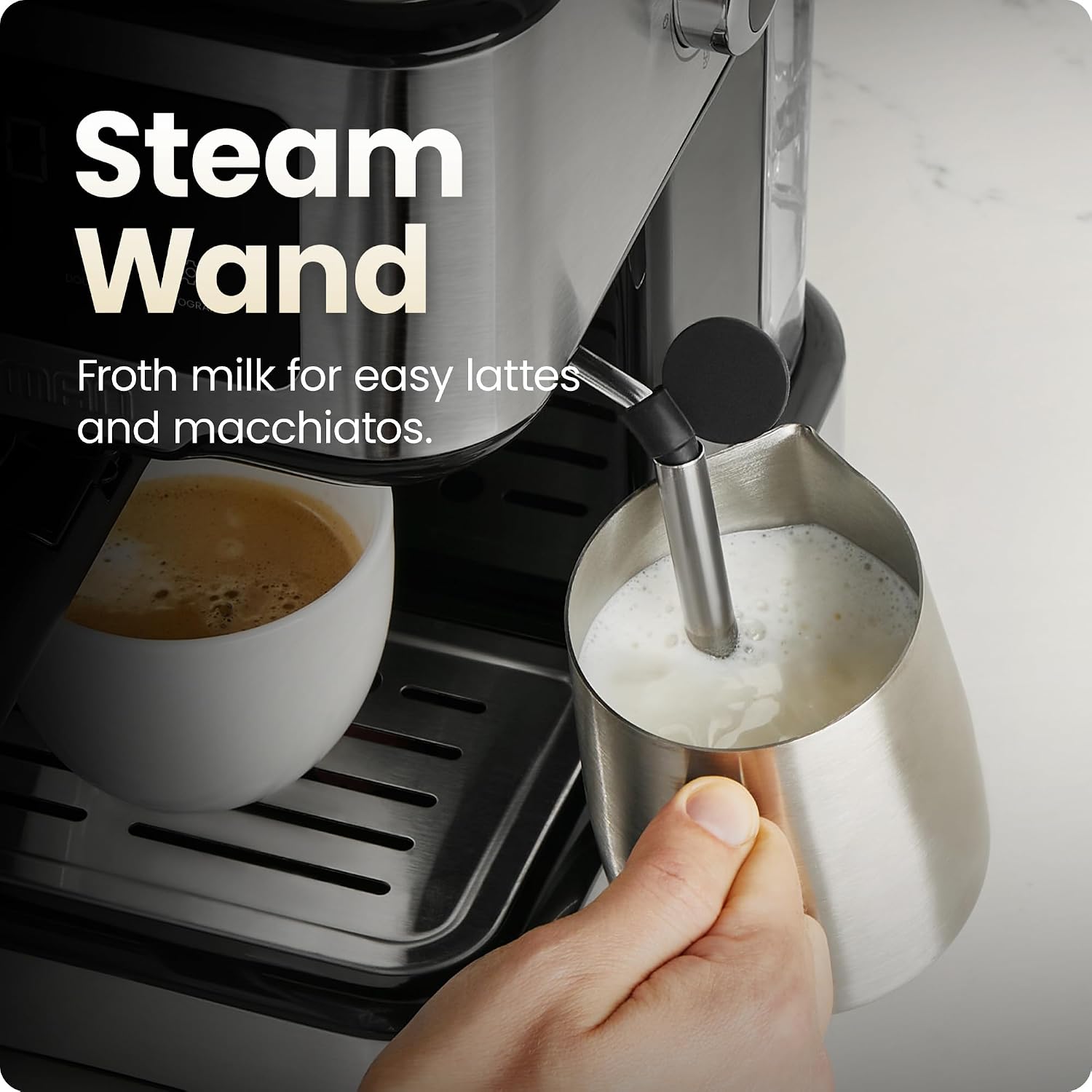 Thumbnail 4 de Chefman CraftBrew Espresso Machine 1.5L