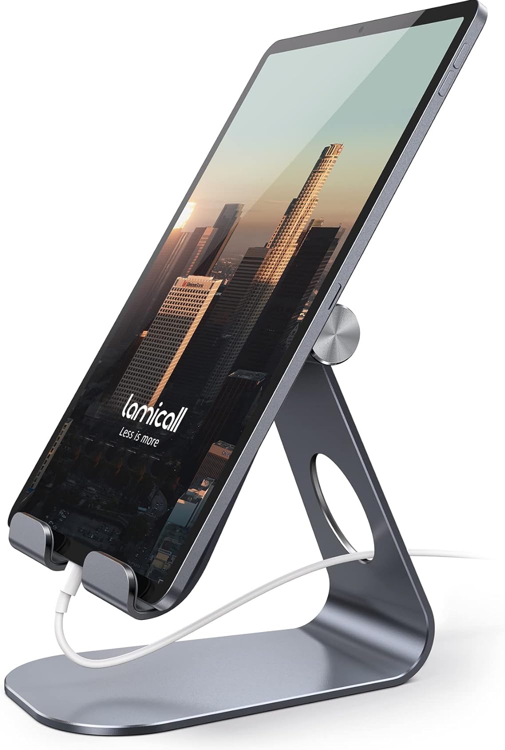 Detalle de Lamicall tablet stand for iPad, adjustable