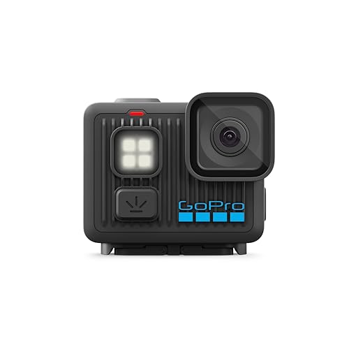 Detalle de GoPro Lit Hero: cámara de acción ligera, resistente al agua con luz integrada y grabación 4K60