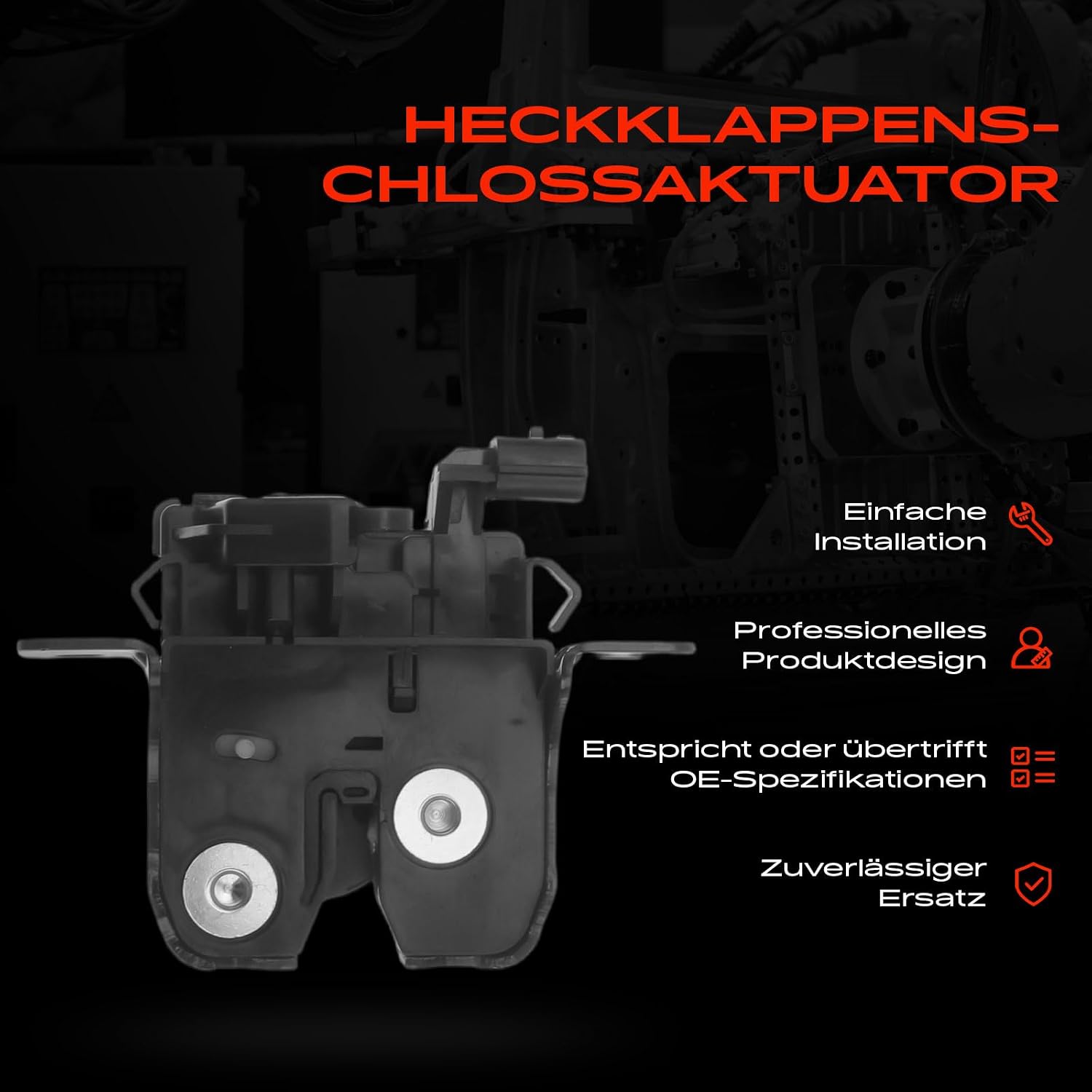 Thumbnail 6 de Frankberg APMTLA2203877 – 2-biegunowy zamek klapy bagażnika, OEM 905039326R