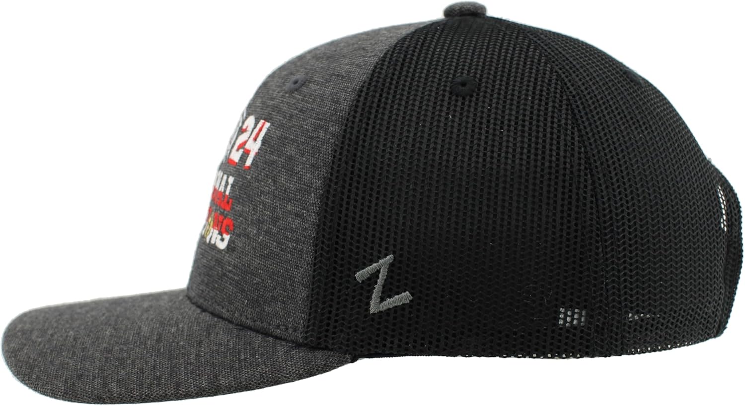 Detalle de Ohio State Buckeyes National Champs 2024 Football Adjustable Snapback Hat (Black) – Officially Licensed