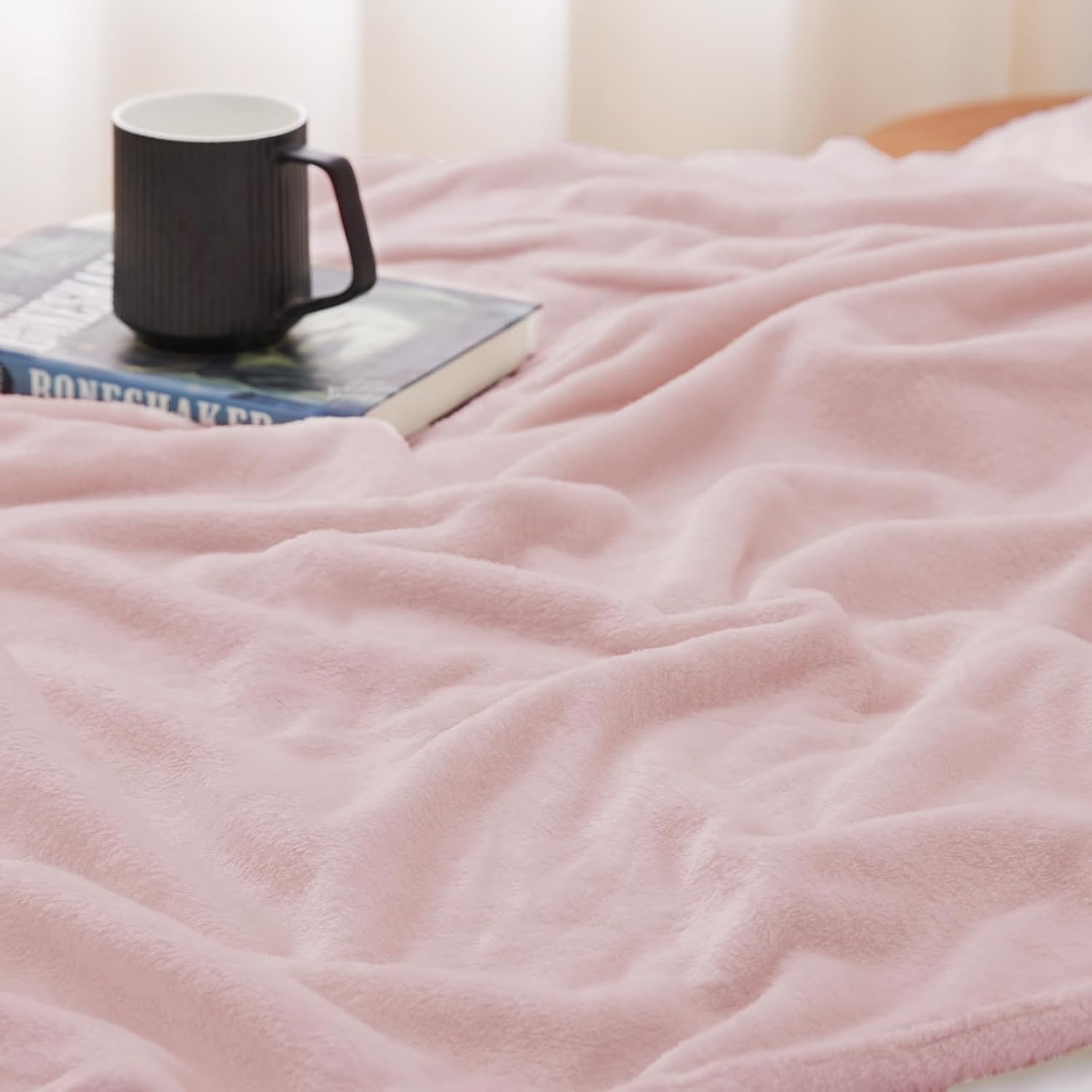 Detalle de WAVVE Kuscheldecke Rosa 150x200 cm