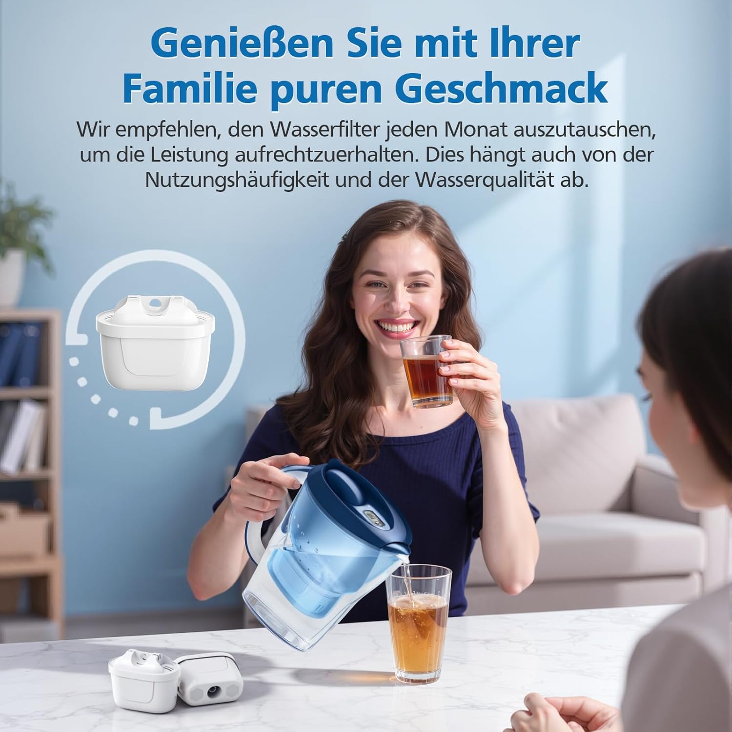 Thumbnail 6 de isinlive 8 Pack Wasserfilter für Brita Maxtra+ 8er-Pack