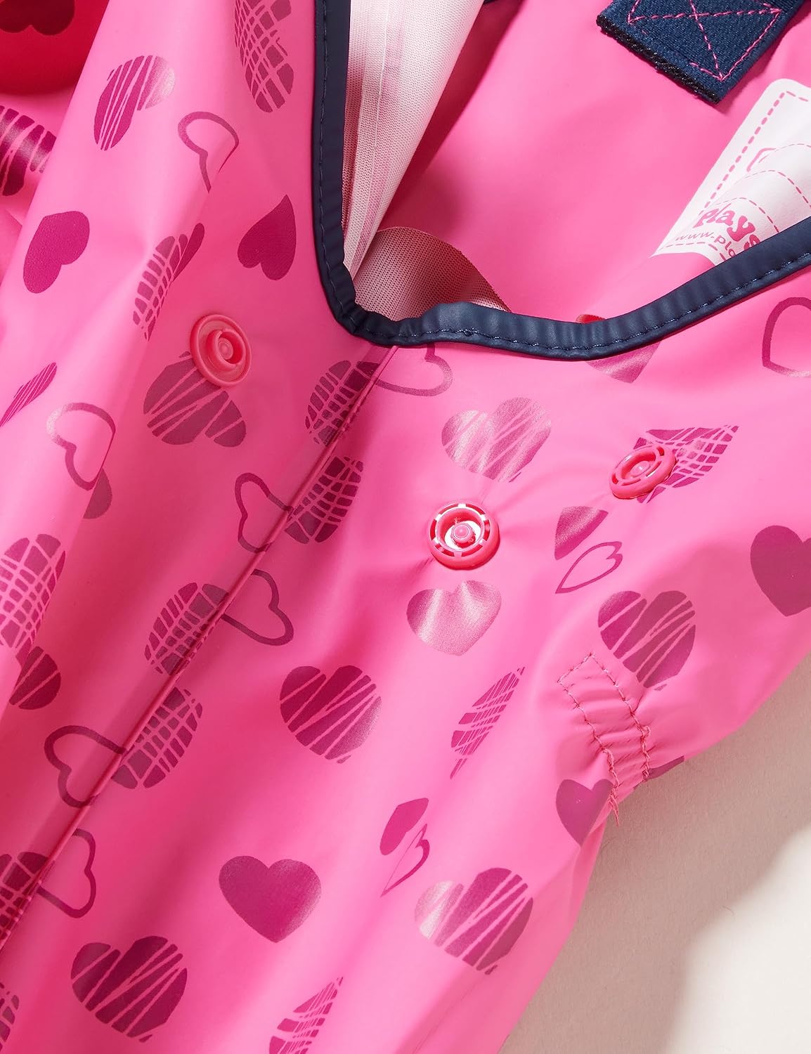 Detalle de Playshoes Regenhose Unisex Kinder – wind- und wasserdichte Matschhose, ungefüttert