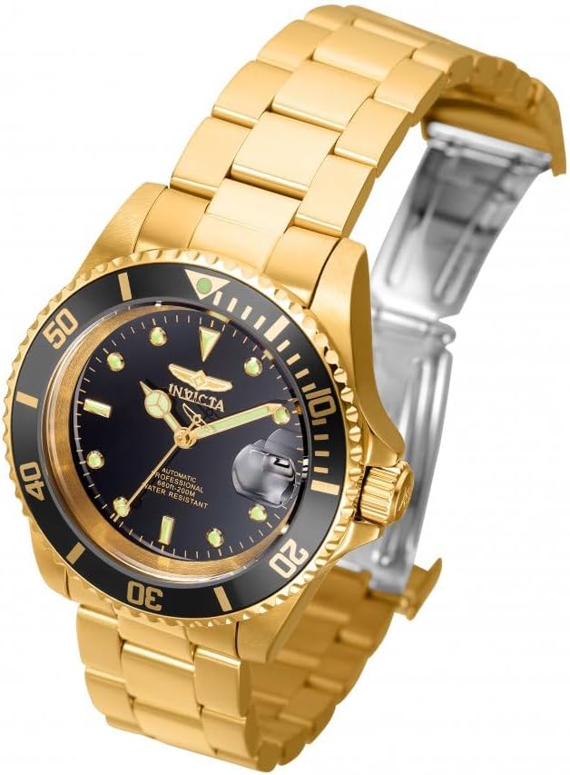 Detalle de Invicta Pro Diver Edelstahl Herren Automatikuhr – 40 mm