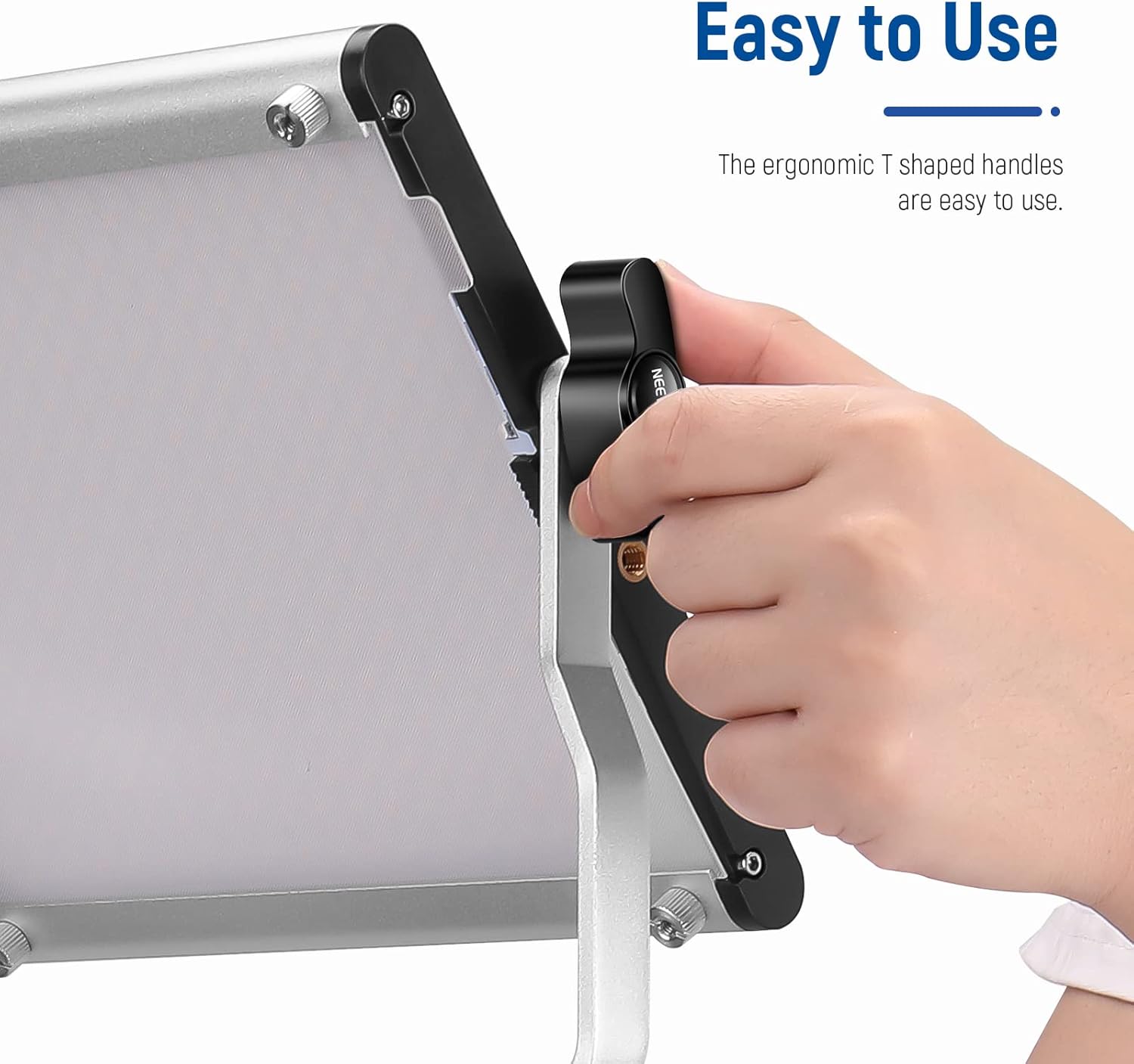 Thumbnail 5 de NEEWER 4 packs de boutons à vis en forme de T (adaptateur M6) pour panneaux LED bicolores/RVB