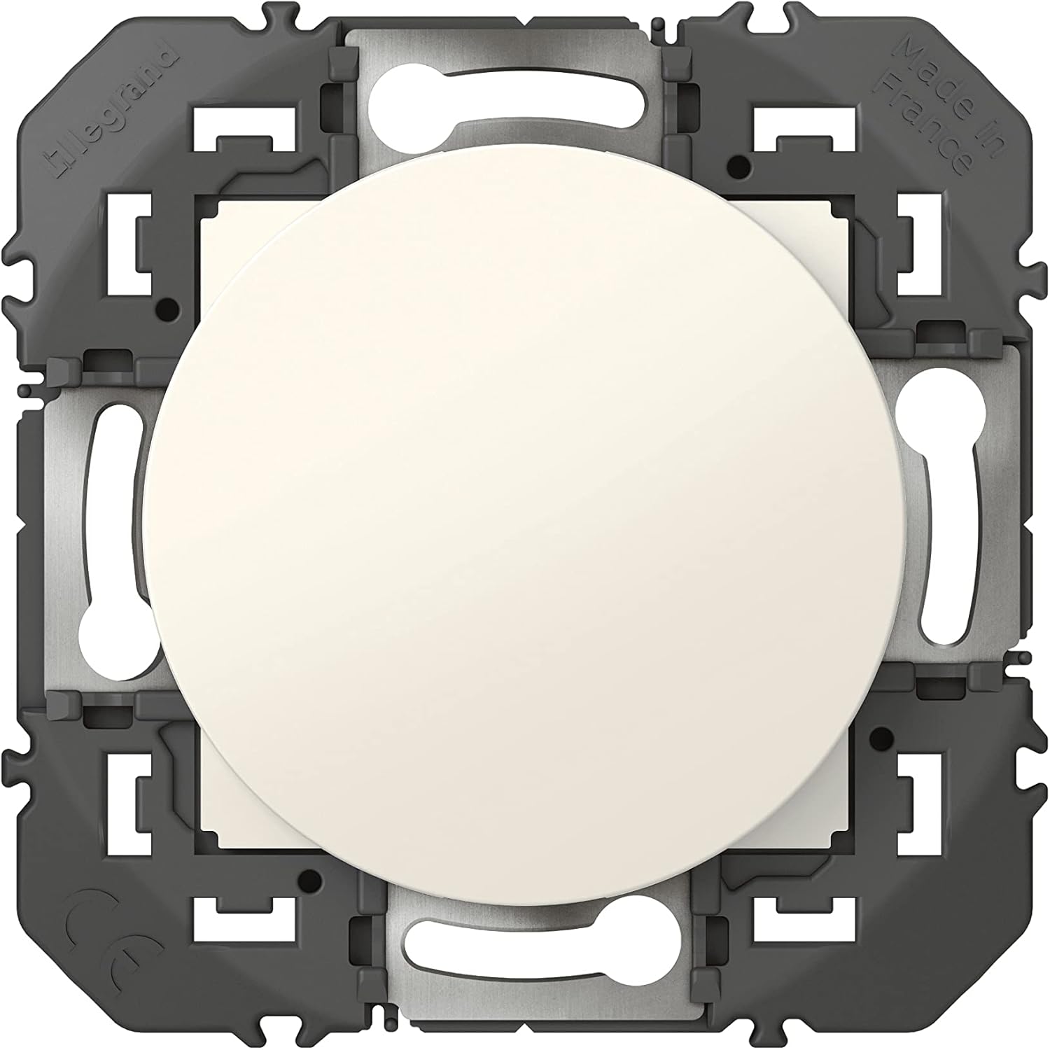 Detalle 1 de LEGRAND Obturateur Blanc Composable Dooxie — pour boîte d’encastrement et passage de câble