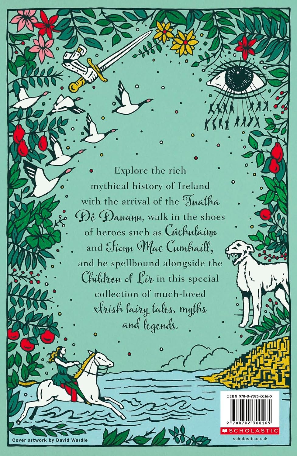 Detalle 2 de Scholastic Classics: Irish Fairy Tales, Myths and Legends – kinderboek, 240 pagina’s