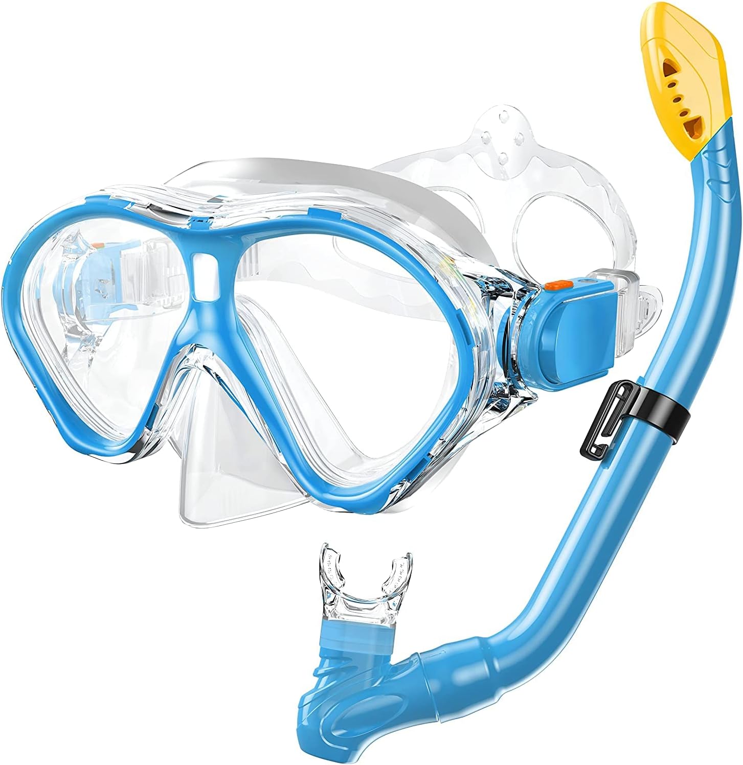Thumbnail 5 de Gintenco Kids Snorkel Set with Dry Top Mask – 180° Panoramic View for Youth