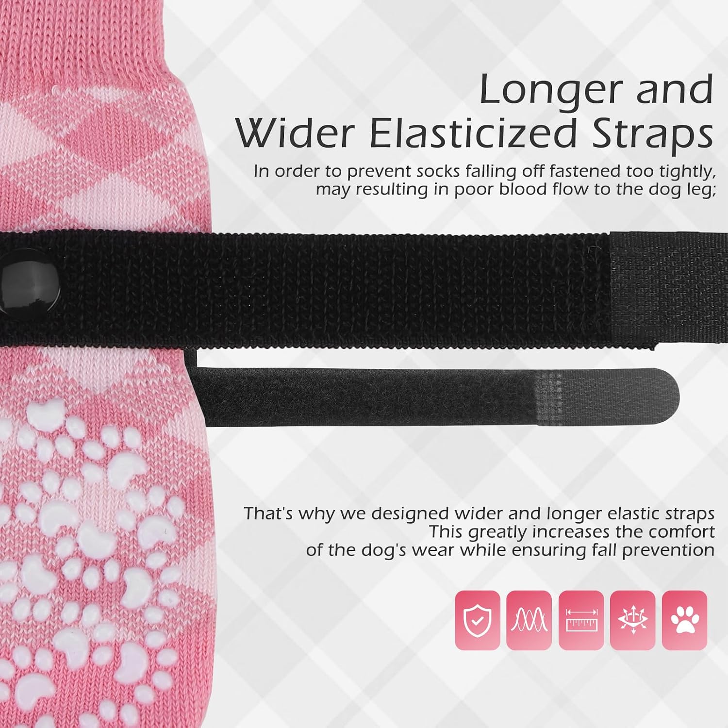 Thumbnail 3 de EXPAWLORER Dog Socks, Size S