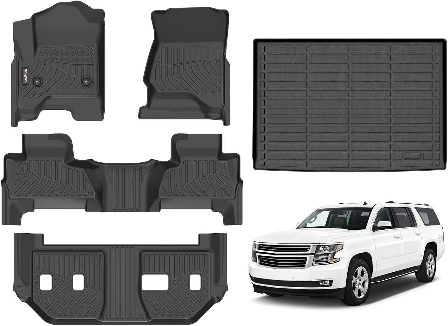 Detalle de GINOWY Floor Mats for Suburban 2015-2020