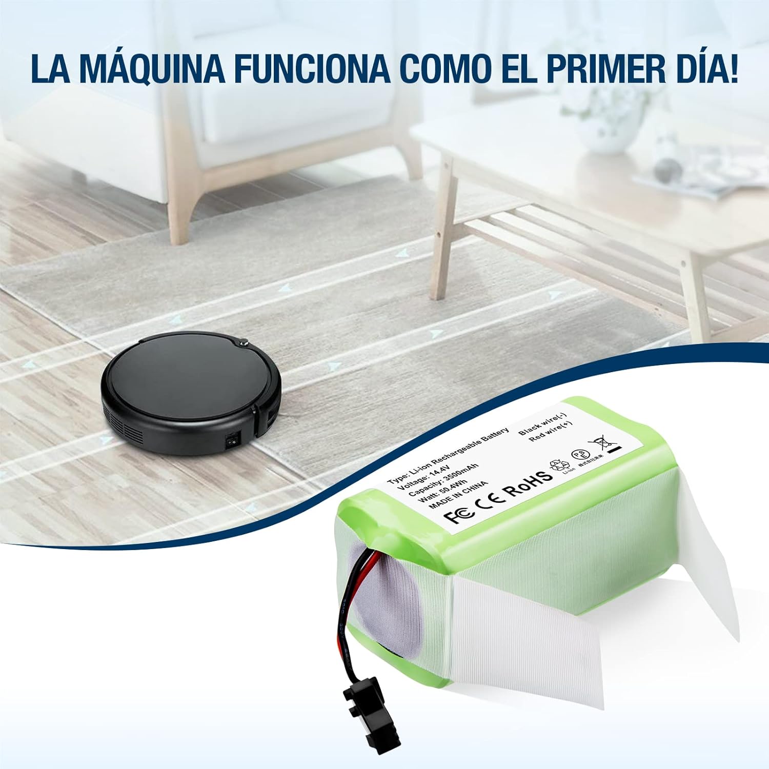 Thumbnail 6 de Batería 3500mAh 14,4V para Conga y Eufy