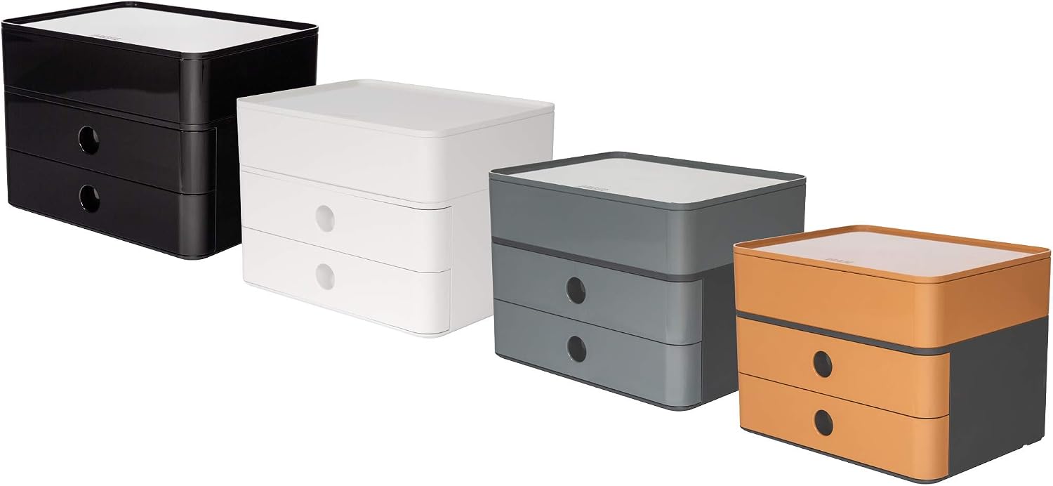 Thumbnail 4 de HAN 1100-12 – Cassettiera SMART-BOX PLUS ALLISON in snow white: design moderno con 2 cassetti e porta utensili