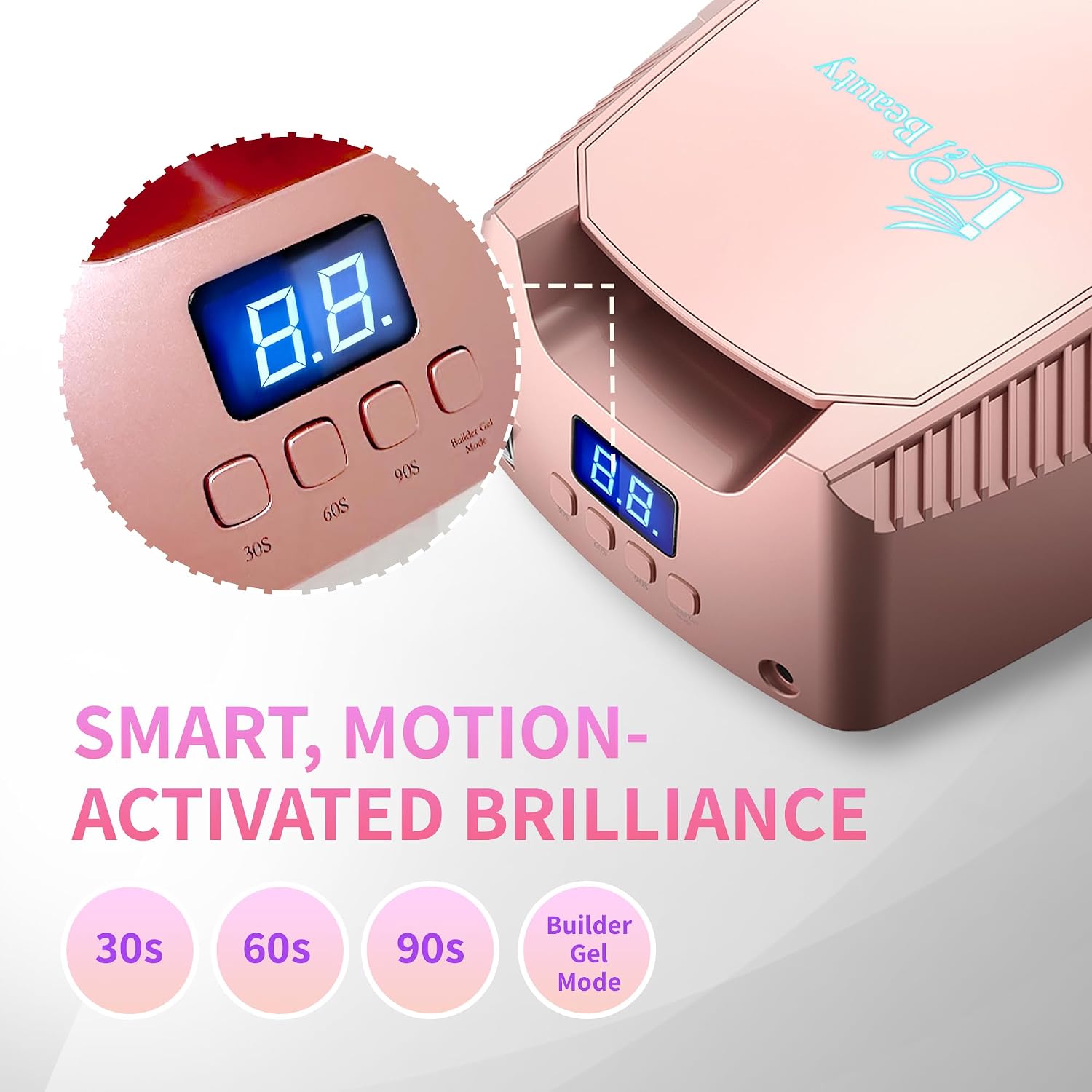 Thumbnail 3 de iGel Beauty Hybrid PRO 2.0: 48W Cordless UV/LED Nail Lamp with Smart Sensor for Pro-Level Manicures