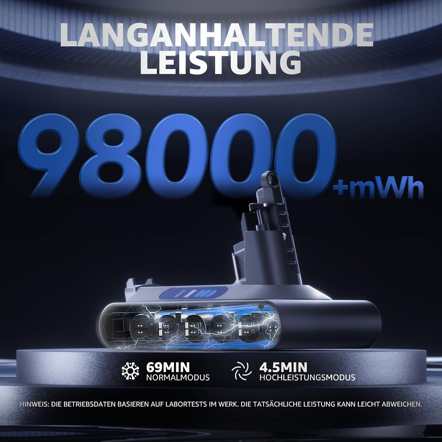 Detalle 2 de EGR Upgraded V10 Akku für Dyson V10