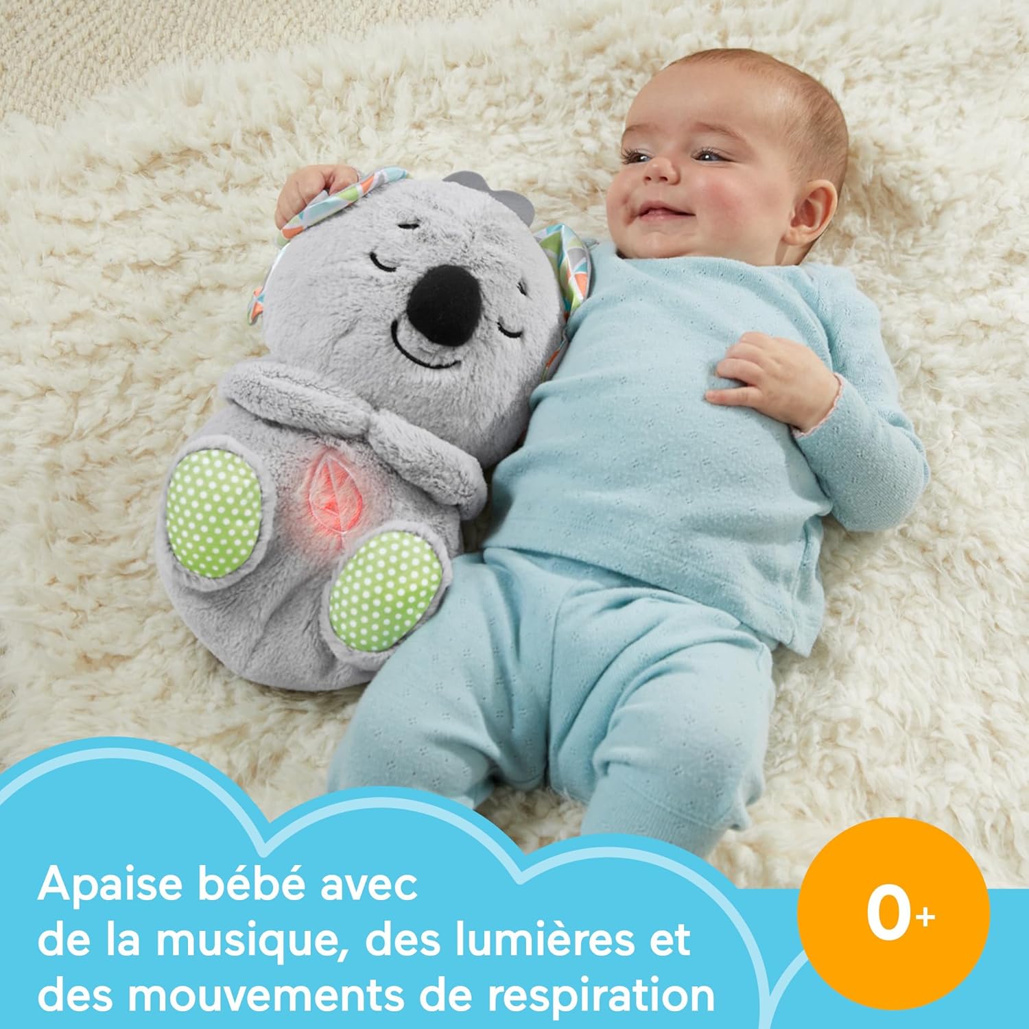 Thumbnail 1 de Fisher-Price Mon Koala Câlins Bonne Nuit (HBP87) – peluche koala musical apaisante pour bébé dès la naissance