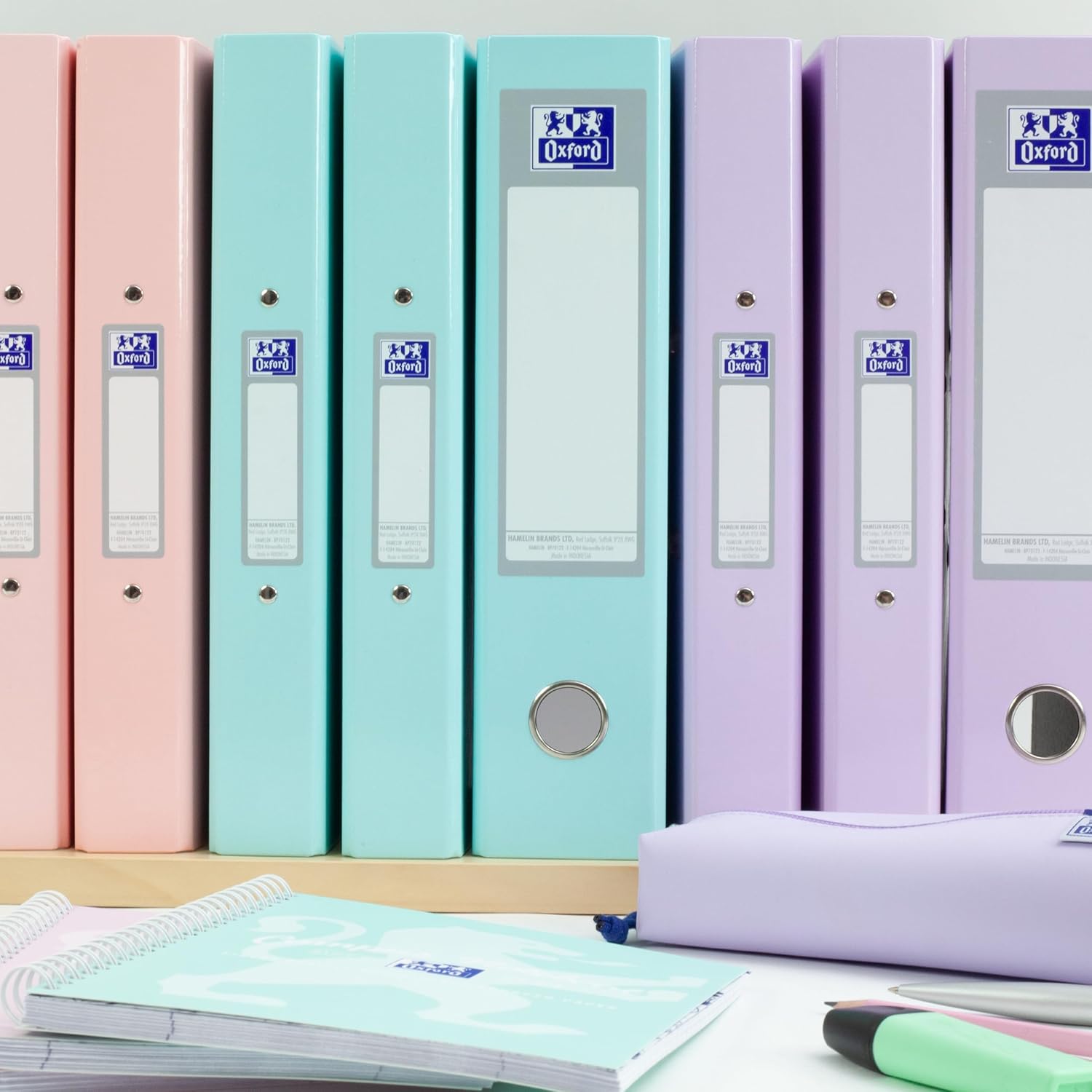 Detalle 2 de A4 ring binder set 3 pack, 40 mm