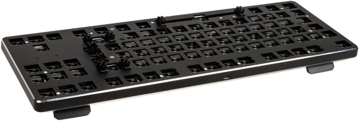 Thumbnail 3 de Glorious Gaming GMMK TKL 85% Barebones (Frame Only) Hot-swap Mechanical Keyboard, Per-key RGB, ISO Layout (Black)