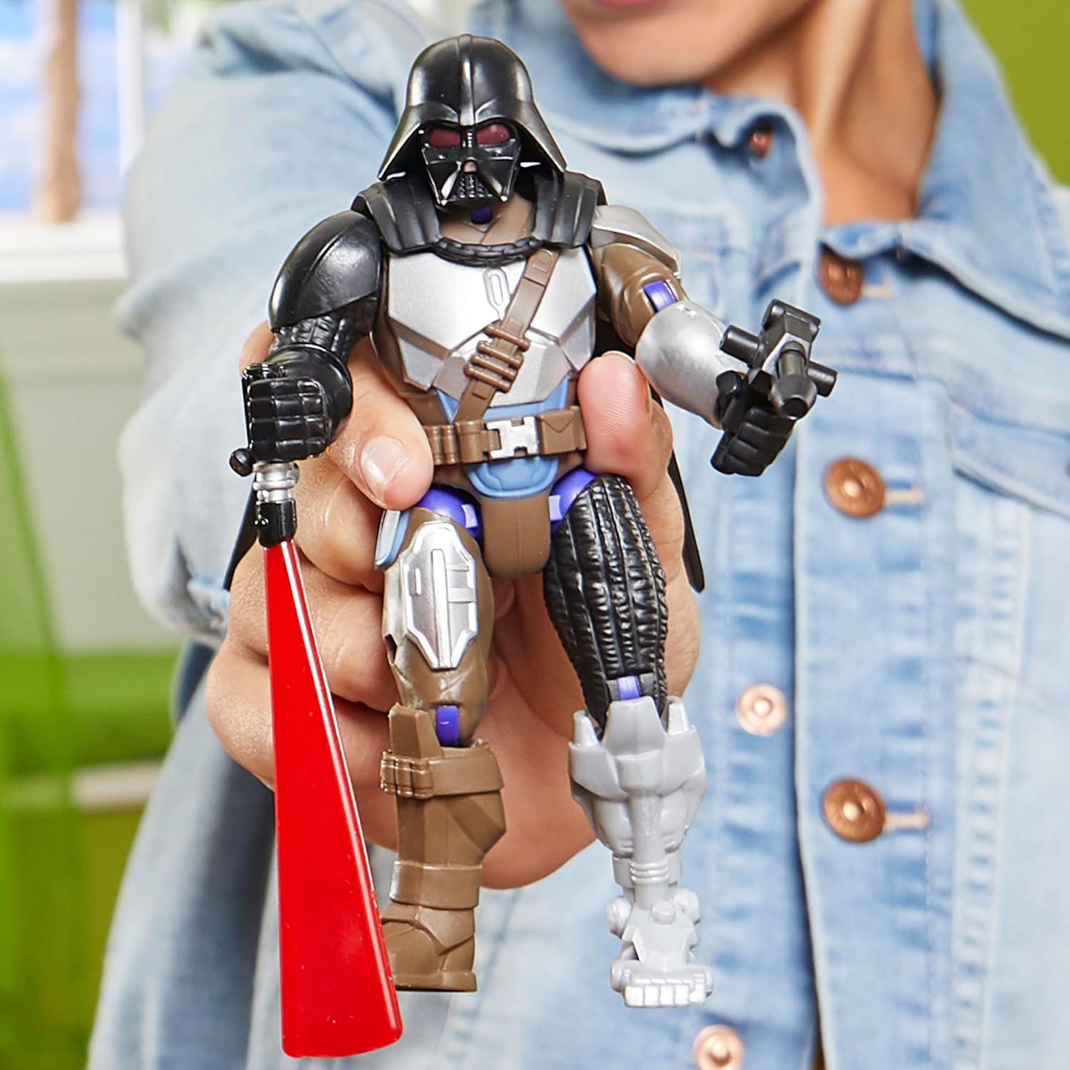 Thumbnail 5 de Star Wars MixMashers Darth Vader Customise Mix-And-Match Deluxe Action Figure & Accessories