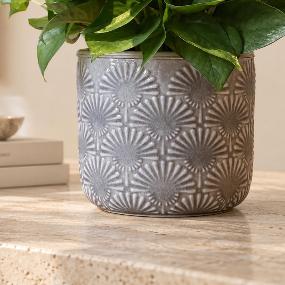 Detalle 2 de Ceramic Planter 6.7-inch