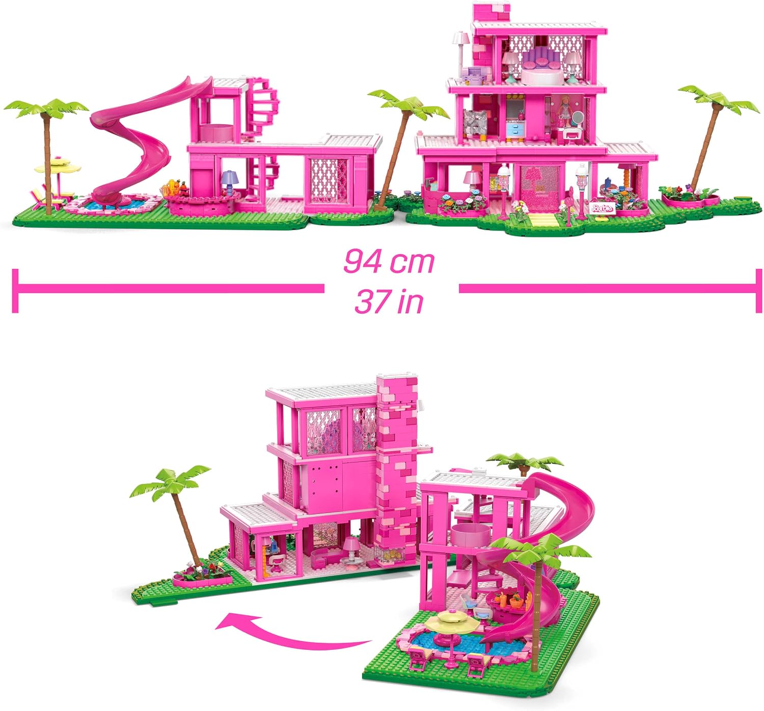 Thumbnail 3 de Barbie HPH26 Maison de rêve 4 poupées