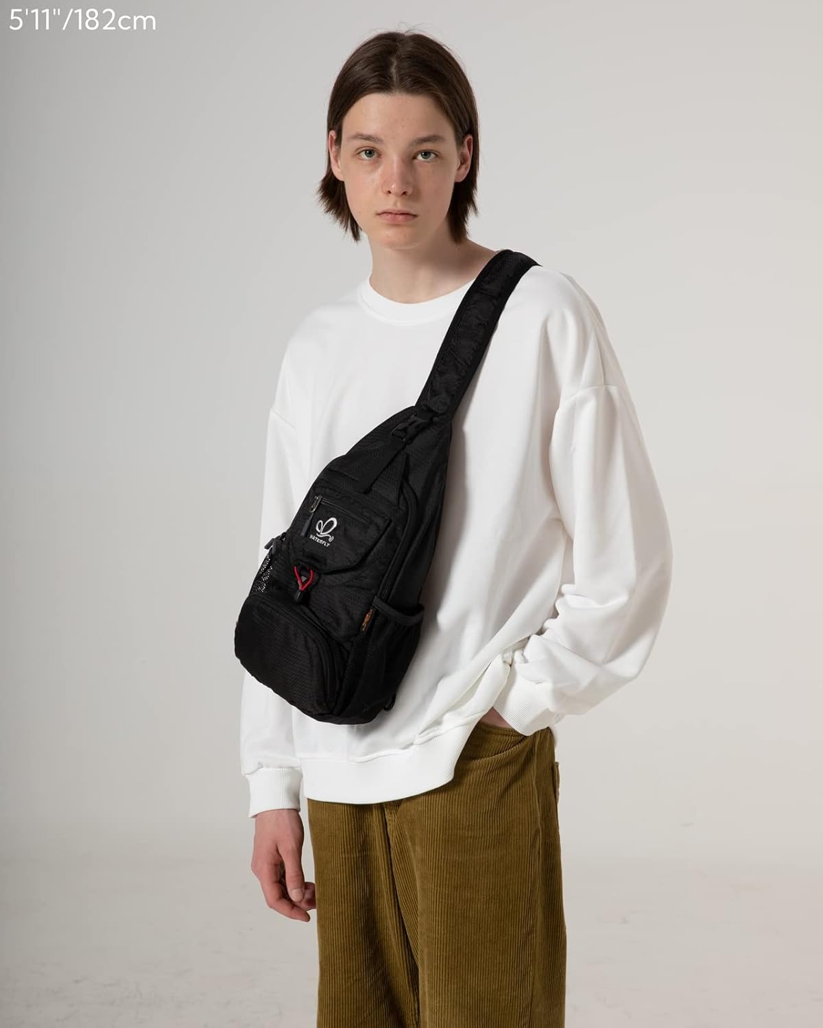 Thumbnail 6 de Waterfly Waterfly Brusttasche Sling Bag Klein – faltbare Crossbody- und Sling-Tasche für Reisen, Wandern & Alltag